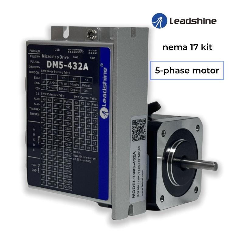 Stepper Motor Nema17 - Leadshine 0.72 градуса Nema17 Комплект драйверов