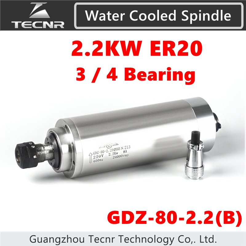 Water Cooled Spindle - Шпиндельный двигатель с водяным охлаждением 2.2