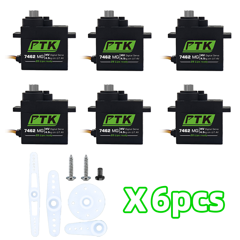 Servo 9G - PTK 7462W MG Металлическая шестерня 9g