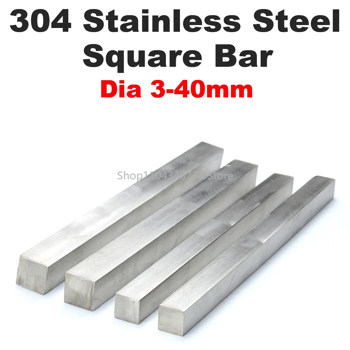 Linear Rod 8Mm - Квадратный стержень из нержавеющей стали 304