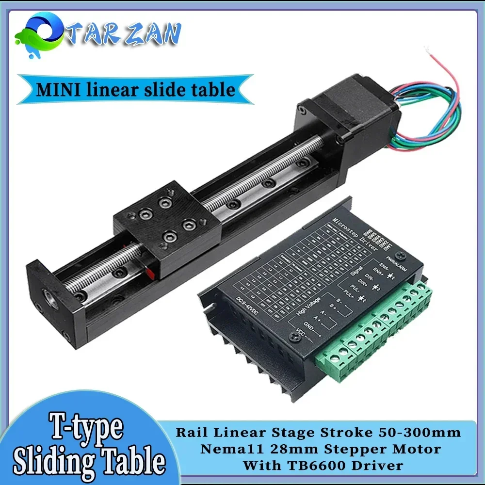 Linear Rod 8Mm - Мини-T-образный раздвижной стол с ЧПУ 50