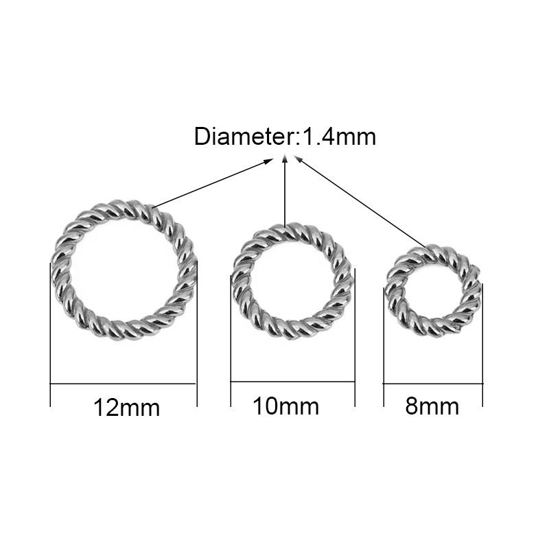 10 шт. PVD никогда не выцветае – обзор и цена Coupling 8Mm