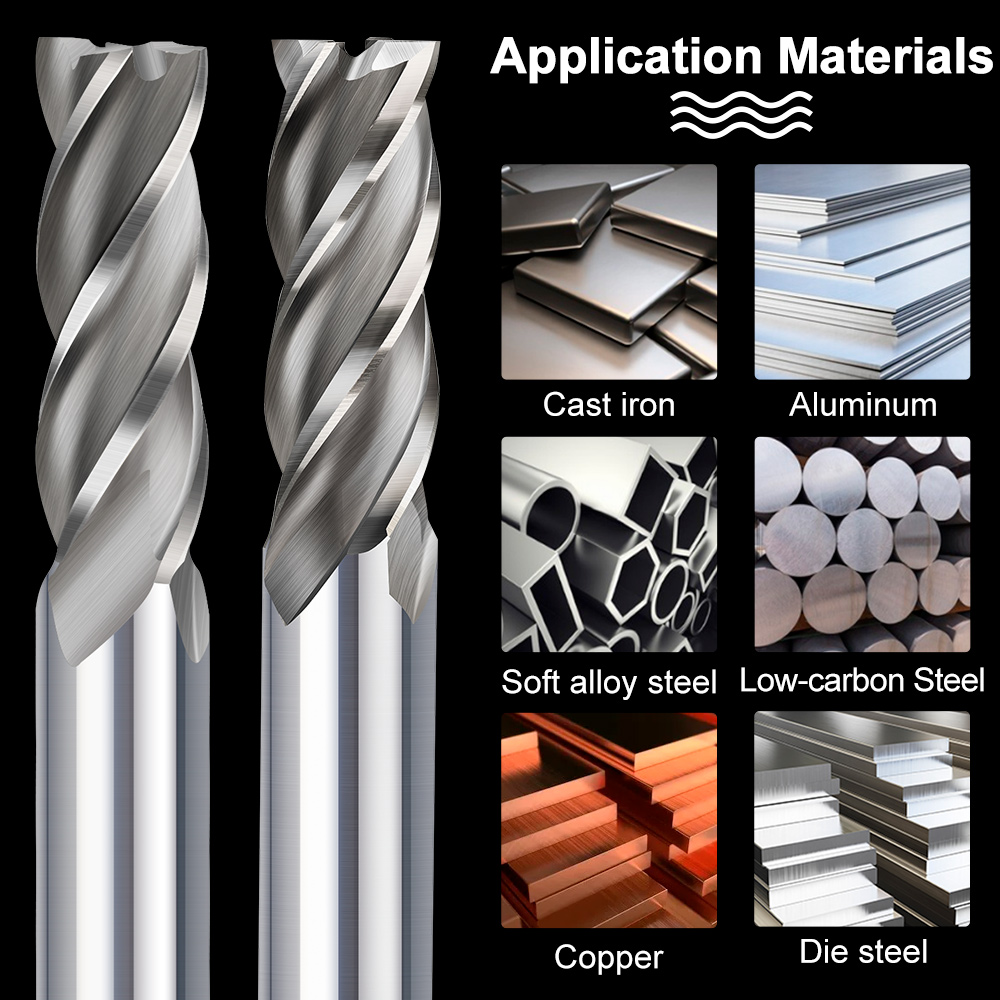 XCAN HSS фреза 4-зубая концева – обзор и цена End Mill Set