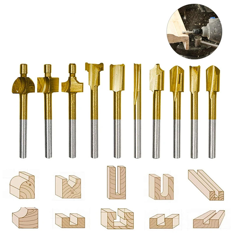 Фреза для деревообработки HSS  – обзор и цена End Mill Set