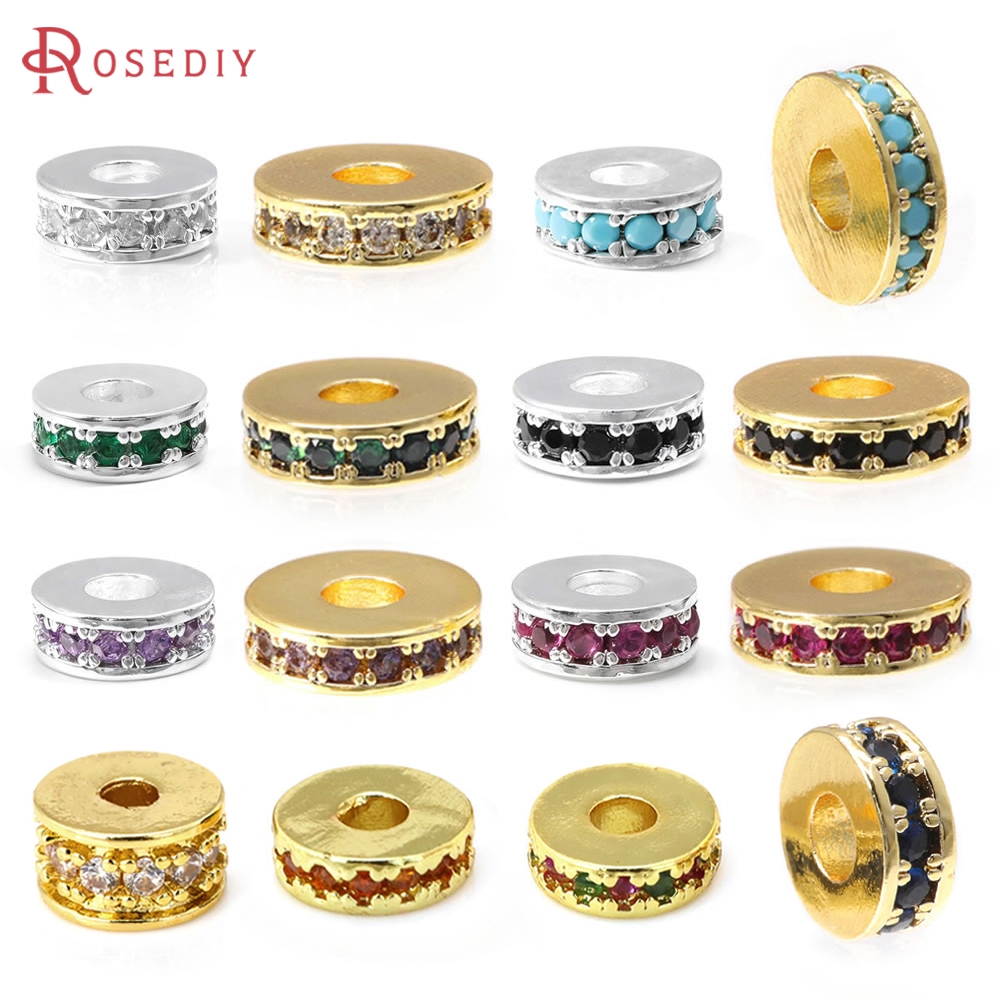 6 шт. 6 мм, 8 мм, 18 К, золото – обзор и цена Coupling 8Mm