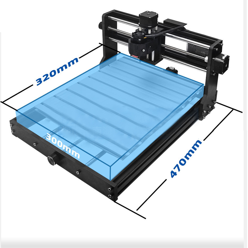 Комплект удлинителя оси Y с ЧП – обзор и цена 3018 Aluminium Cnc
