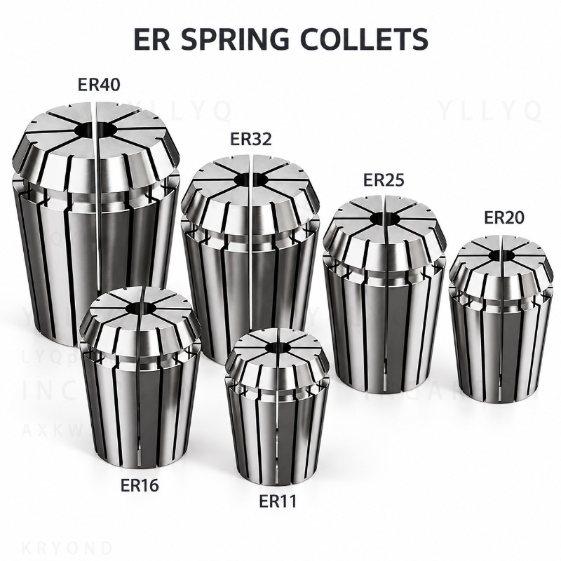 Набор цанговых патронов ER8, E – обзор и цена End Mill Set