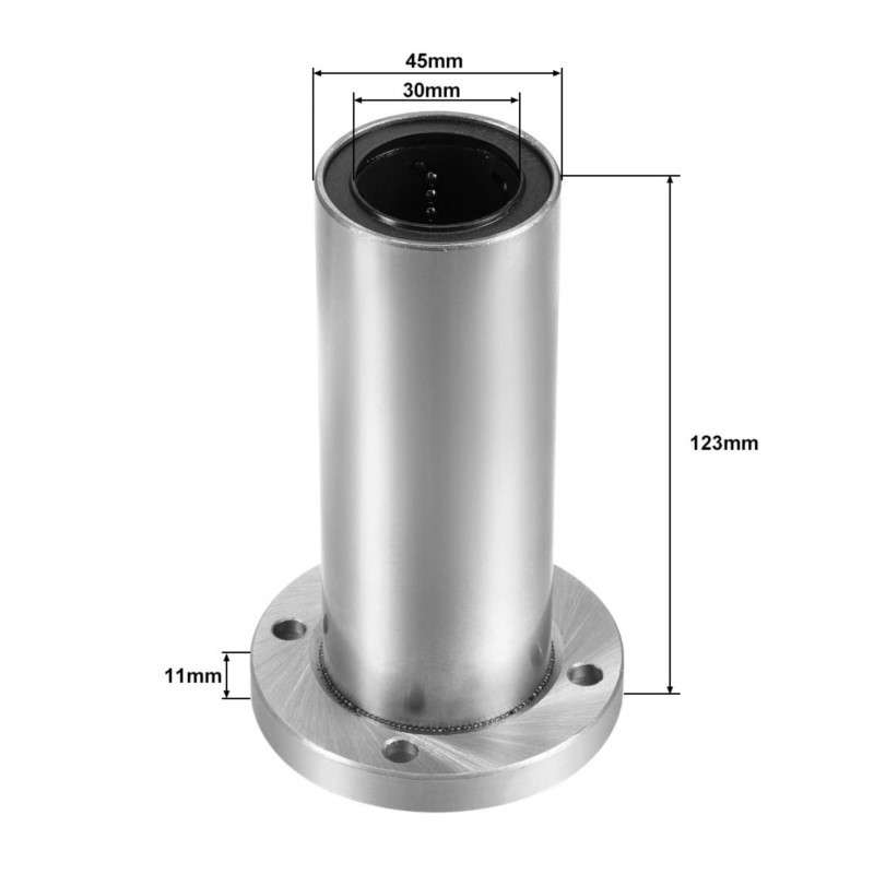 4 шт./упаковка Lmf8uu Lmf10uu  – обзор и цена Lm8Uu Bearing