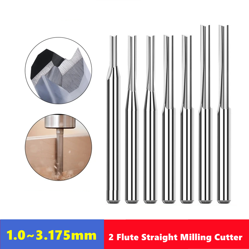 Концевая фреза карбидная, 3,17 – обзор и цена End Mill Set