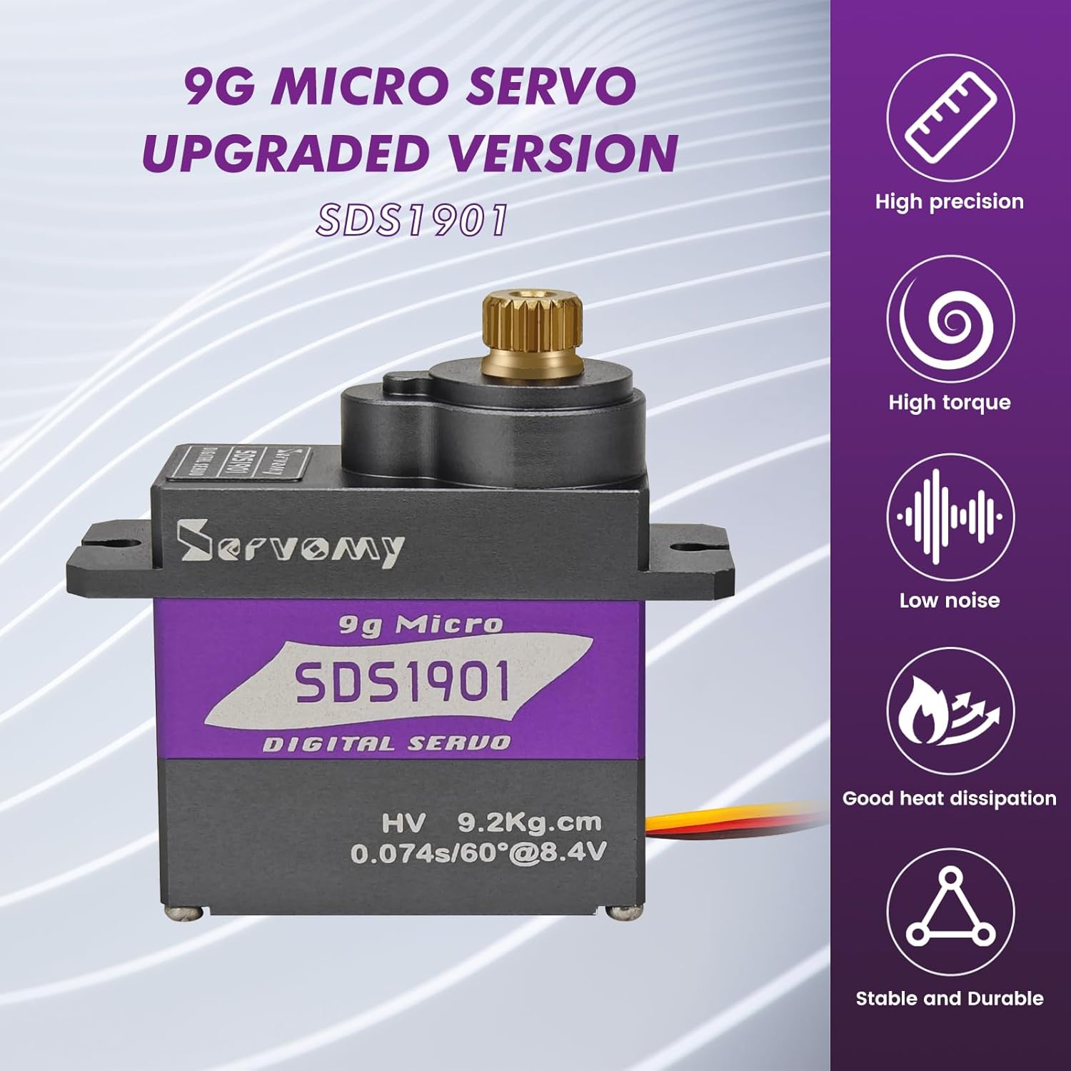 SERVOMY-SDS1901 Цифровой 9G ми – обзор и цена Servo 9G