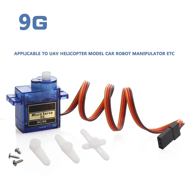 SG90 9G Микросервомотор с плас – обзор и цена Servo 9G