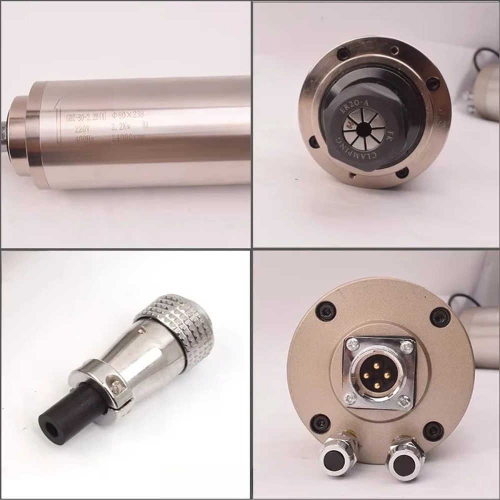 Комплект шпинделя Er20 с водян – обзор и цена Water Cooled Spindle